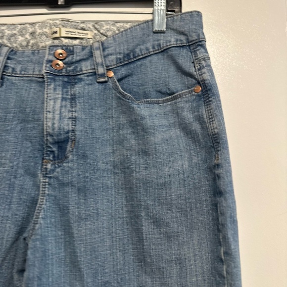 Lee Women Sz:12M Natural Bootcut Y2K Jean Just Below The Waist Denim Stretch - Picture 9 of 14